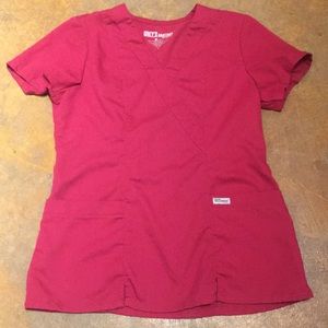 Grey’s anatomy scrub too small women’s scrubs top